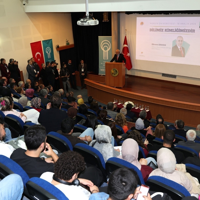 Erdem: "Dil savunması, vatan savunmasıdır"