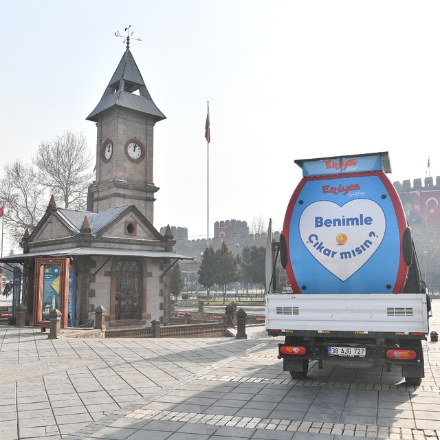 Erciyes A.Ş.'den dikkat çeken uygulama: 'Benimle çıkar mısın?'