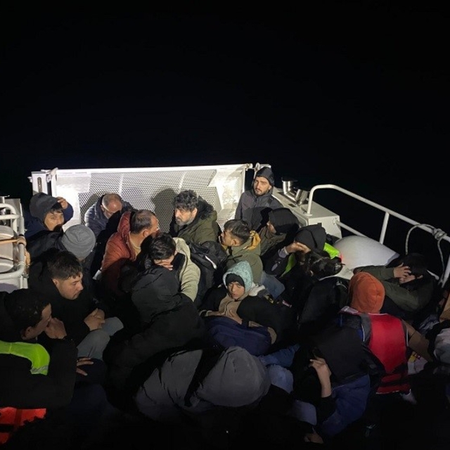 Bodrum'da 39 düzensiz göçmen yakalandı