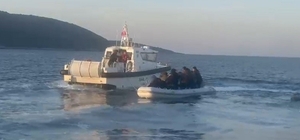 Aydın'da 12 düzensiz göçmen ve 1 göçmen kaçakçısı yakalandı