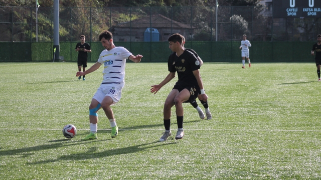 TFF 3. Lig: Çayelispor: 0 - Fatsa Belediyespor: 0