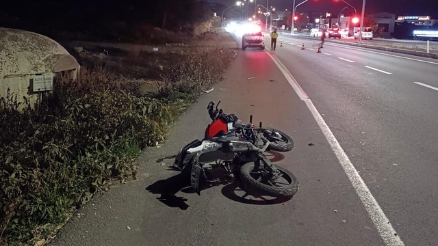 Bodrum'da devrilen motosikletteki 1 kişi öldü, 1 kişi yaralandı