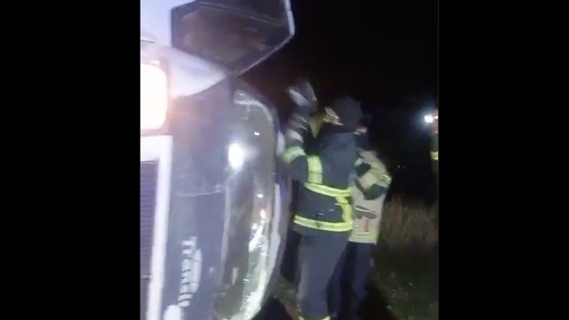 Adıyaman'da minibüs şarampole devrildi; 4 yaralı