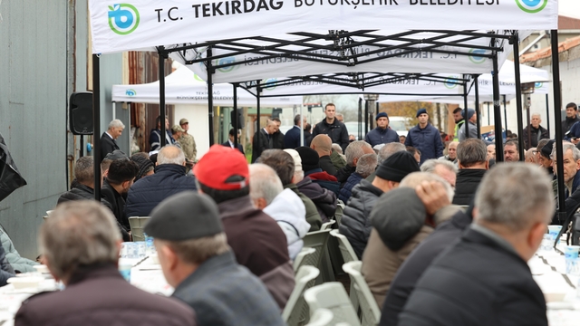 Tekirdağ'da şehit İlker Aykut için mevlit programı düzenlendi