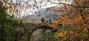 Çaybaşı Deresinde kartpostallık görüntüler