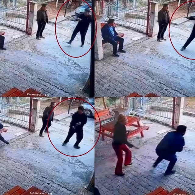 12 yaşındaki öğrenci okul müdürünü vurdu: O anlar kamerada