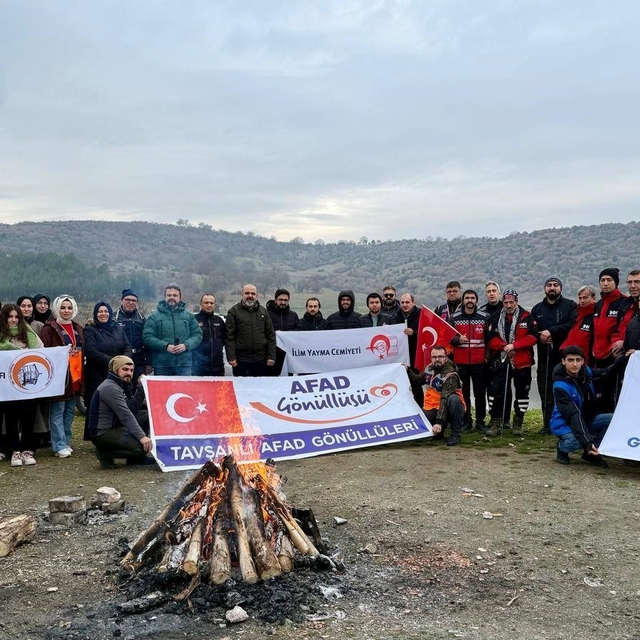 Tavşanlı'da Sarıkamış şehitleri için anlamlı vefa