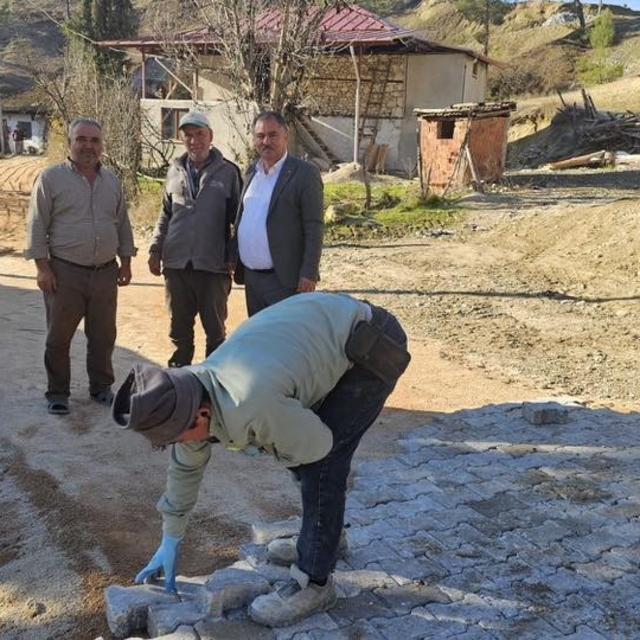 Beyağaç Belediyesi güvenli ulaşım için çalışmalara devam ediyor