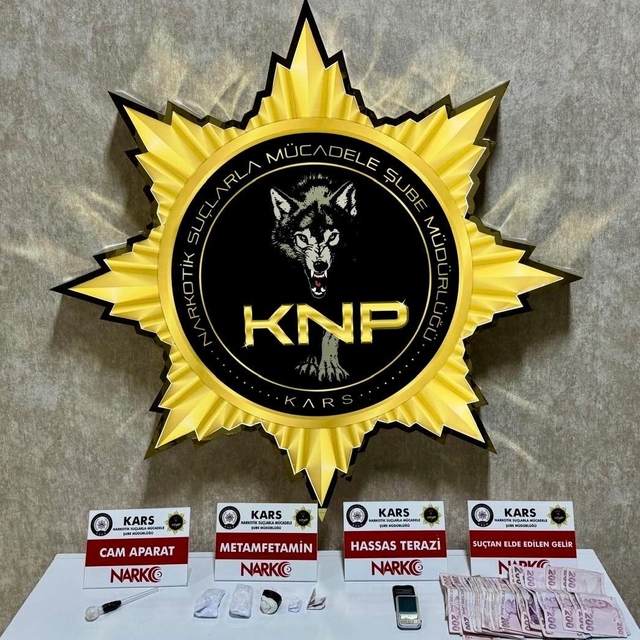 Kars'ta uyuşturucu ele geçirildi