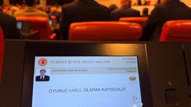 Milletvekili Hatipoğlu, yeni bütçe kanunun hayırlı olmasını diledi