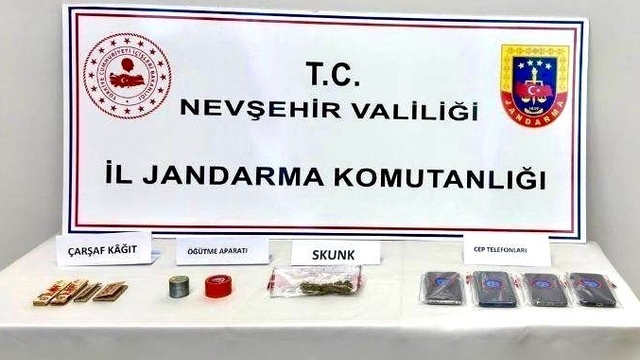 Nevşehir merkezli uyuşturucu operasyonunda 5 zanlı yakalandı