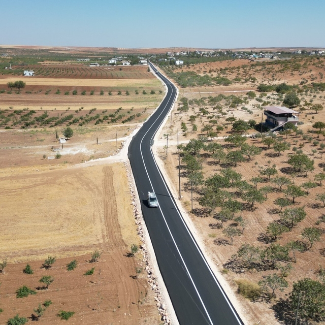 Şanlıurfa kırsalında bin 296 kilometrelik yol çalışması