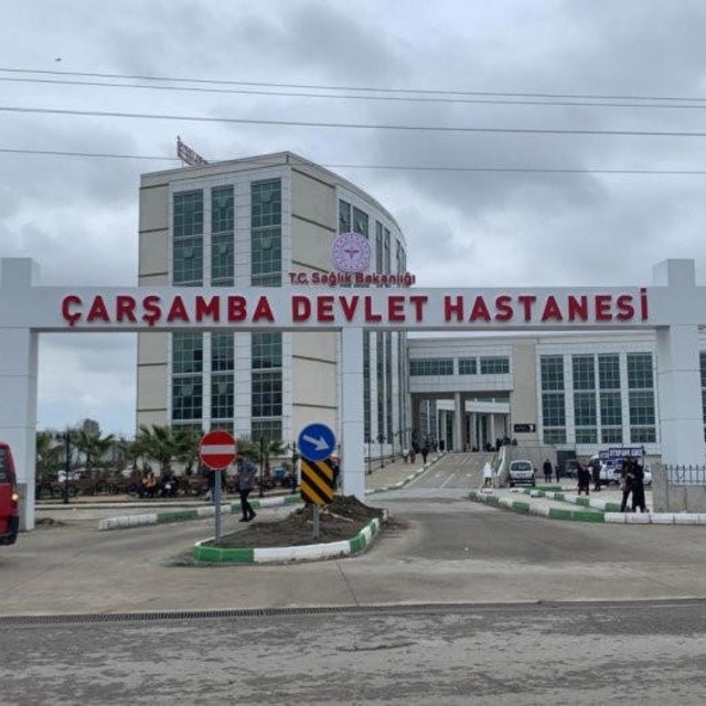 Çarşamba Devlet Hastanesi'nde 11 ayda 1,2 milyon muayene
2025'te rekor sayı...