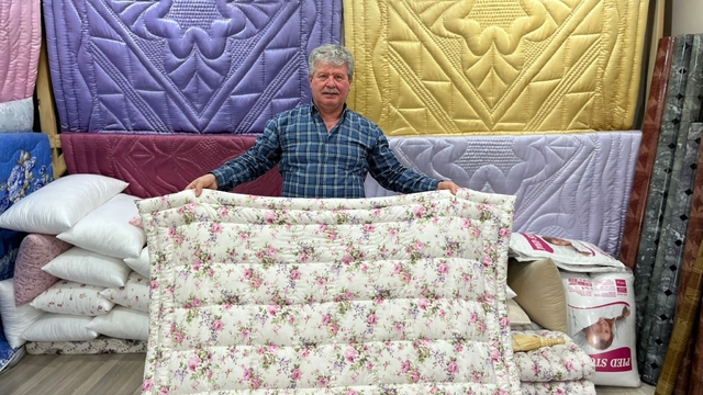 Yarım asırlık yorgancı: Kimse çocuğunu yorgancıya çırak olarak vermiyor