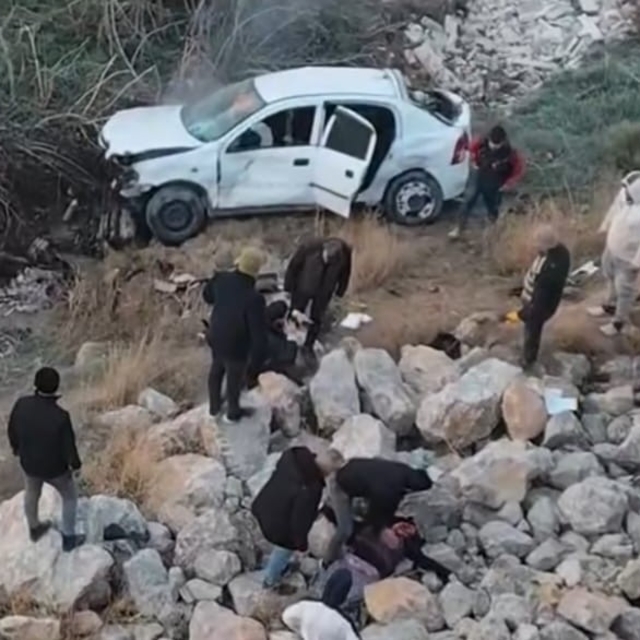 Malatya'da otomobil köprüden uçtu: 1 ölü, 2 yaralı