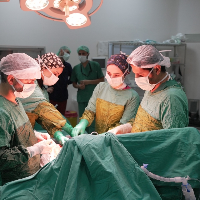 2 kilogramı aşan dev tümör başarıyla çıkarıldı