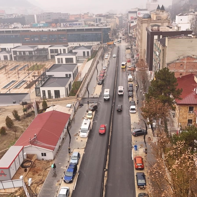 Ömer Lütfü Özaytaç Caddesi yeniden trafiğe açıldı
