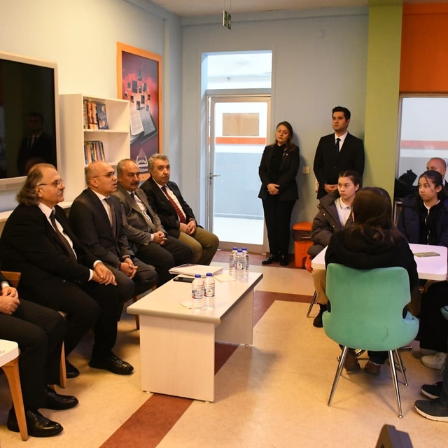 'Okul Kütüphaneleri Yönetmeliği Uygulama Kılavuzu Değerlendirme Toplantısı'...