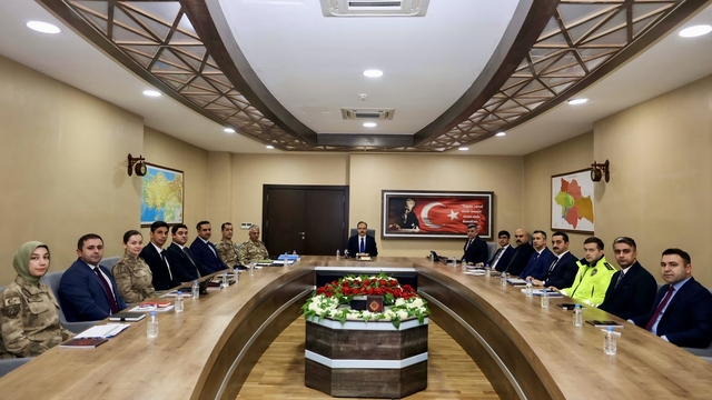 Siirt'te "İl Güvenlik ve Asayiş Koordinasyon Toplantısı" yapıldı