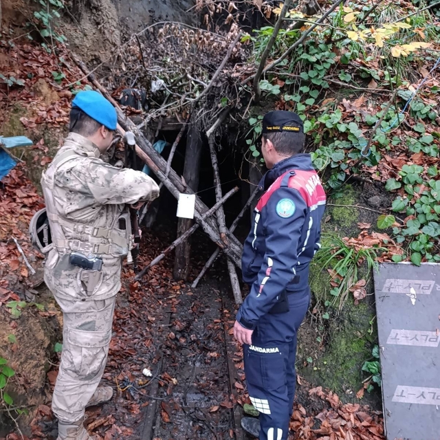 Zonguldak'ta 7 kaçak ocak imha edildi