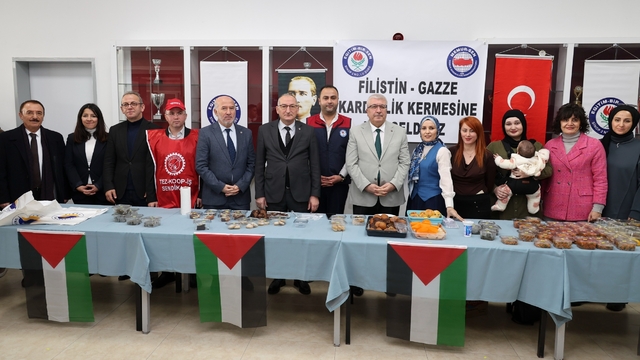 Sinop'ta Filistin'e destek kermesi açıldı