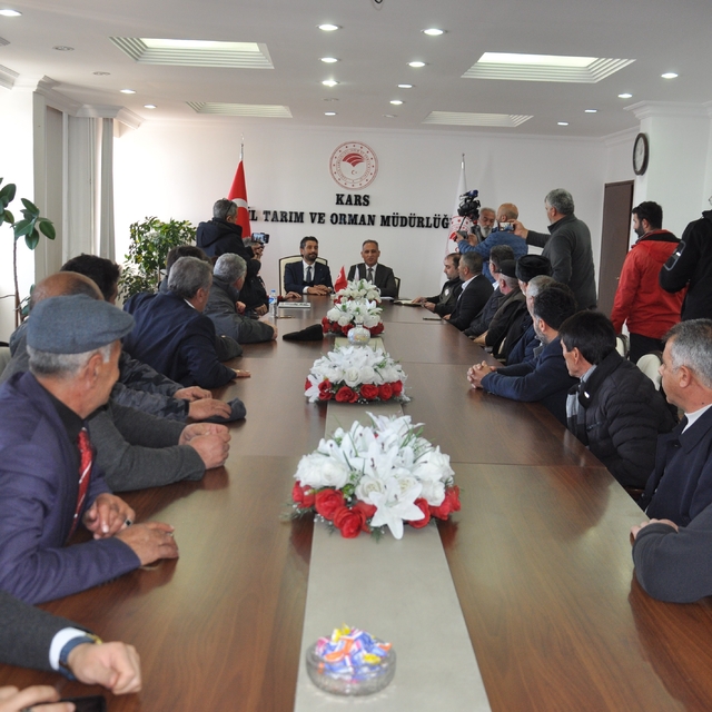Kars Damızlık Sığır Yetiştiricileri Birliği'ne birinci derece tarımsal örgü...