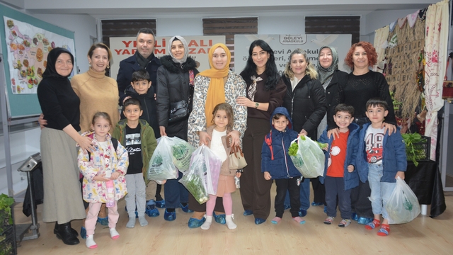 Ordu'da miniklerin kurduğu pazarın gelirleri Gazze'ye bağışlandı
