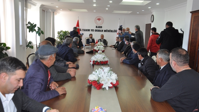 Kars Damızlık Sığır Yetiştiricileri Birliği'ne birinci derece tarımsal örgüt belgesi