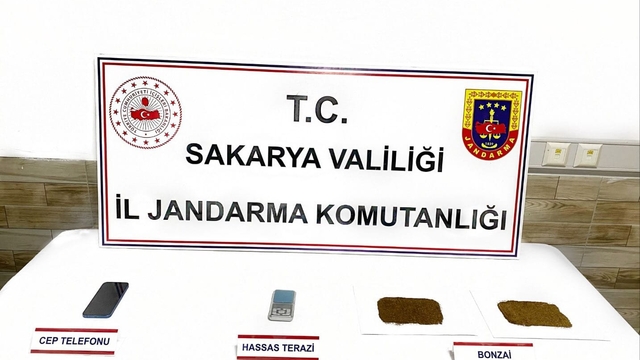 Sakarya'da uyuşturucu operasyonunda yakalanan zanlı tutuklandı