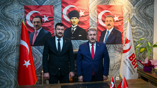 BBP Genel Başkanı Destici, Uşak'ta konuştu: