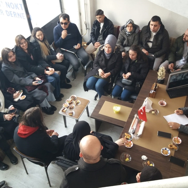 Altı Nokta Körler Derneği Kütahya Gençlik Meclisi'nden Proje Toplantısı