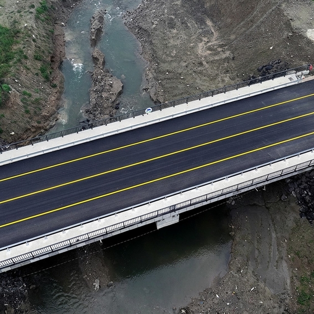 20 mahalleyi birbirine bağlayan köprüde yenileme çalışmaları sona geldi