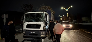 Kocaeli'de iki kamyon çarpıştığı kazada 1 kişi yaralandı