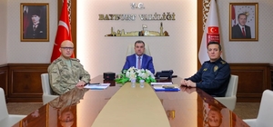 Vali Eldivan, İçişleri Bakanı Yerlikaya başkanlığındaki yeni yıl tedbirleri...