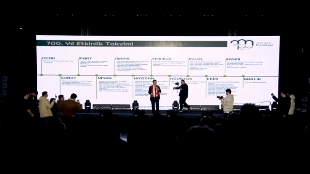 Bursa'nın fethinin 700'üncü yılı etkinlikleri görkemli törenle tanıtıldı