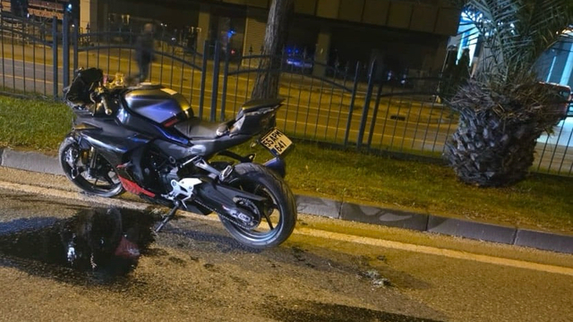 Samsun'da otomobille çarpışan motosikletin sürücüsü öldü