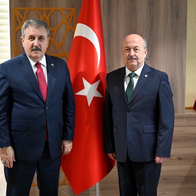 BBP Genel Başkanı Destici'den UÜ Rektörü Demir'e hayırlı olsun ziyareti