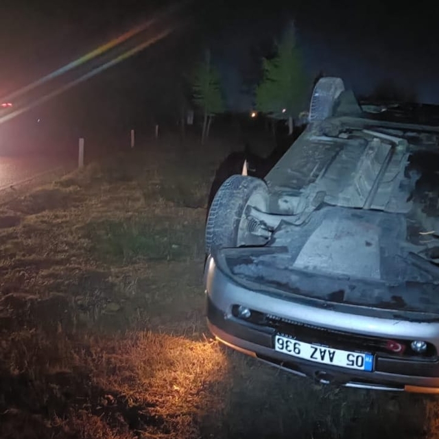 Karabük'te trafik kazalarında 2 kişi yaralandı