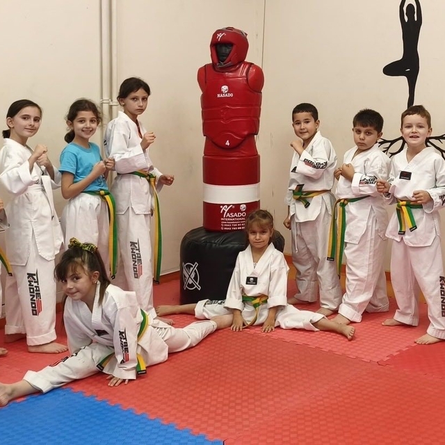 Bilecik'te geleceğin sporcuları taekwondo minderinde yetişiyor