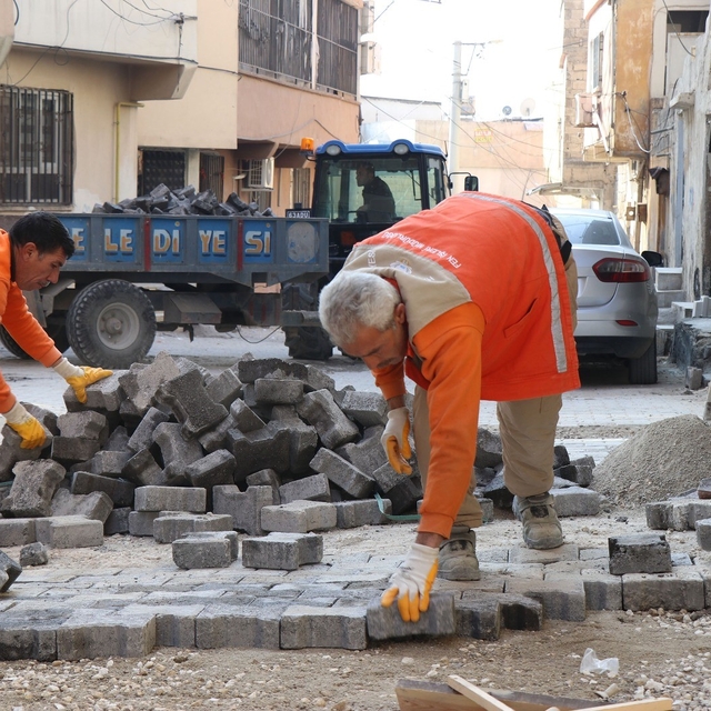 Haliliye'de üst yapı çalışmaları sürüyor