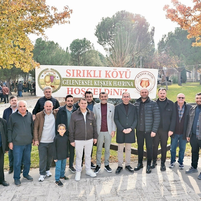 Sırıklı sakinlerinden 2 bin kişilik keşkek hayrı