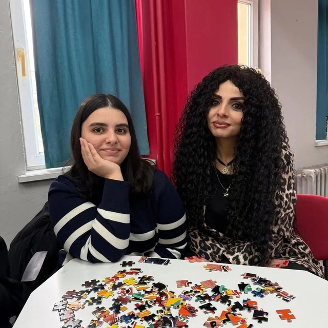 Boyabat'ta öğrenciler ve veliler birlikte üretti