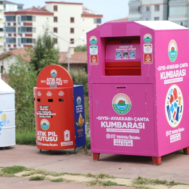 İlkadım'dan geleceğe temiz miras: 204 bin kilo atık toplandı