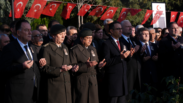 Asteğmen Kubilay şehit edilişinin 95. yılında Menemen'de anıldı