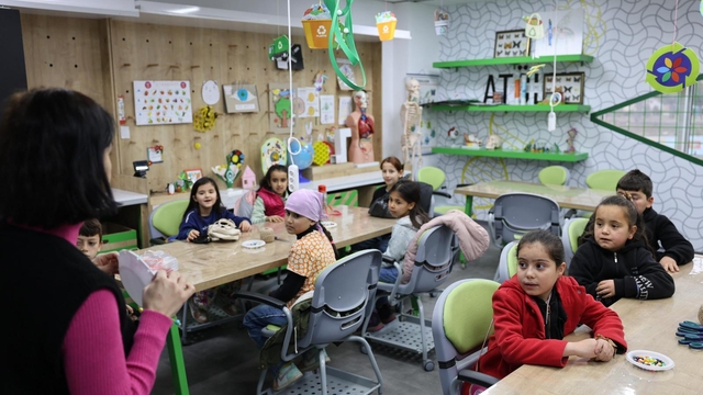 Vezirköprü Bilim Merkezinde öğrencilere yönelik faaliyetler sürüyor