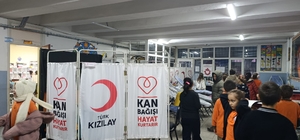 Sinop'ta hayat kurtaran kan bağışı etkinliği