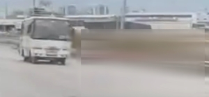 Ters yönde giden midibüs sürücüsüne 11 bin TL ceza