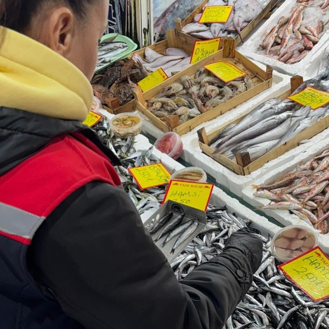 Tekirdağ'da perakende balık satış noktalarına sıkı denetim