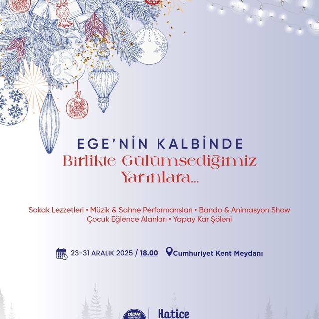 Didim'de yeni yıl coşkusu başlıyor