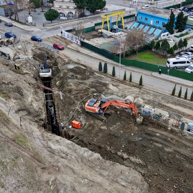 Karadeniz'in en büyük atık su kolektör hattında sona gelindi